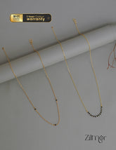 KY1011775 - Simple Mangalsutra Necklace Combo 1-Zilmor